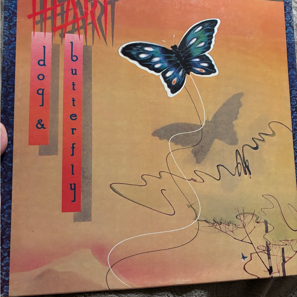 Heart Dog and Butterly 1978 LP vinyl Record first Pressing